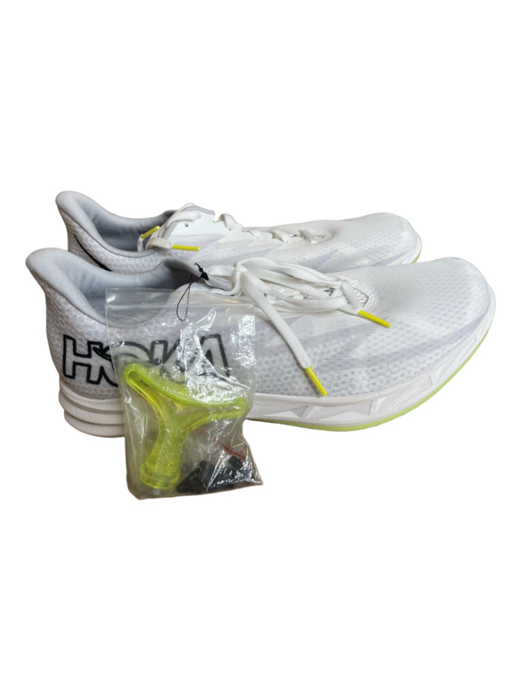 HOKA Crescendo MD Track Spikes Men’s 10 Women’s 11.5 White NWOB 1134520